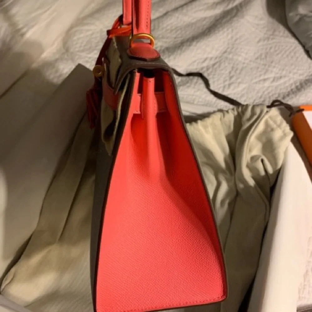 Hermes Kelly 28 Sellier bicolor - Picture 4 of 11